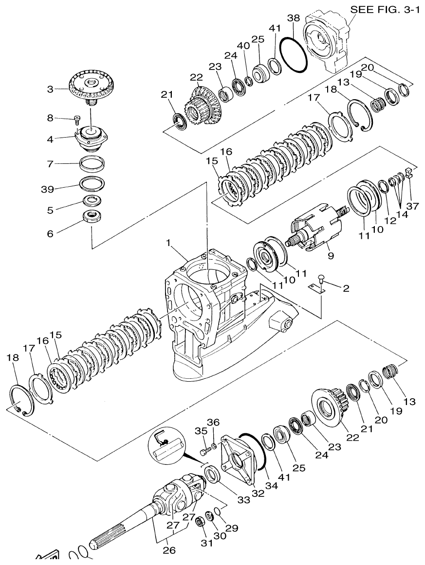Yamaha DE DHD (6U32) OUTBOARD DRIVE 1 parts diagram